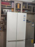 海爾（Haier）【山茶花系列超薄零嵌】418升十字對(duì)開(kāi)門(mén)594mm風(fēng)冷無(wú)霜一級(jí)變頻家用大容量電冰箱60厘米國(guó)家補(bǔ)貼20 BCD-418WGHTDB9WVU1 曬單實(shí)拍圖