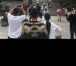 BOY LONDON【暗黑羅盤】春夏男女同款燙金印花潮牌短袖T恤N01906 黑印金 L 曬單實(shí)拍圖