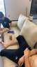 卡爾適意式極簡頭層真皮沙發(fā)大小戶型客廳現(xiàn)代輕奢三人直排一字沙發(fā)妮可 【云端舒適坐感】2.5米多人位 【S級(jí)頭層黃牛皮】全真皮版 曬單實(shí)拍圖