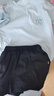 班尼路女童夏季套裝運(yùn)動(dòng)裙褲2025新款女孩涼感速干短袖洋氣短褲裙子夏裝 藍(lán)BN花朵蝴蝶結(jié)X+黑BN蝴蝶結(jié)兔XS 150 【推薦體重68-80斤】 曬單實(shí)拍圖