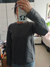 蕉內（Bananain）非常服女士長(cháng)袖三防火鍋T恤百搭秋冬新款打底女裝上衣 黑色 M 曬單實(shí)拍圖