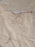 小野七天方領(lǐng)A字短裙女法式復(fù)古收腰顯瘦氣質(zhì)度假碎花連衣裙 【黃色 M】 曬單實拍圖