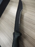 zune lotoo戶外求生戰(zhàn)術(shù)刀野外防身專用直刀隨身攜帶裝備生存刀具特種冷兵器 黑色 刀柄長(zhǎng)115mm/刃長(zhǎng) 9.8cm 曬單實(shí)拍圖