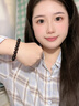 正宗黑檀木老料佛珠單圈手鏈男女檀香木手串文玩手串木質(zhì)盤玩手飾 【素圈】老料黑檀10mm-精工順紋 16cm 曬單實(shí)拍圖