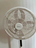 美的（Midea） 【幸運(yùn)草安睡風(fēng)扇MAX】語音智控家用電風(fēng)扇 直流變頻臥室超輕音落地扇 一級(jí)能效APP遙控SDI35TLY  曬單實(shí)拍圖
