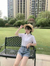 暗門(mén)襟竹纖維襯衫女短袖高檔免燙修身職業(yè)正裝通勤大碼純色白襯衣 方領(lǐng)暗門(mén)襟白色 38 曬單實(shí)拍圖