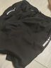 【速干短褲】夏季短褲泳褲男士防尷尬雙層速干沙灘褲大碼 黑色 5XL 曬單實(shí)拍圖