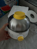 美的（Midea）【國(guó)家補(bǔ)貼】煮蛋器 蒸蛋器 單層7顆蛋 家用自動(dòng)斷電迷你雞蛋羹神器防干燒不銹鋼便攜式MZ-ZDE1601 曬單實(shí)拍圖