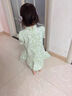 JELLYBABY女童旗袍夏唐裝裙小寶寶國風裙子幼童夏裝漢服三歲兒童夏季連衣裙 粉色 110 CM 曬單實拍圖