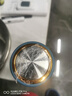 富光雙層玻璃杯水杯男女車載家用高硼硅玻璃杯泡茶杯帶茶隔玻璃杯子 藍色 320ml 雙層玻璃直杯 曬單實拍圖