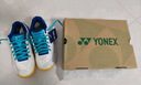 YONEX尤尼克斯羽毛球鞋yy入門級訓(xùn)練減震動力墊男女SHB101CR白/藍(lán) 40碼 曬單實拍圖