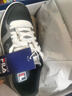 斐樂(lè)（FILA）官方男鞋TARGA復(fù)古板鞋冬季新款圓盾鞋休閑鞋運(yùn)動(dòng)鞋 黑/絨鎳灰-BB 40 曬單實(shí)拍圖