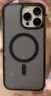 spigen【靈動觸控按鍵】適用蘋果iphone16Pro Max手機殼新款16pro透明氣囊防摔保護殼Mag Fit磁吸硬外殼 磨砂黑（ 店長推薦 | 久用不發(fā)黃 ） iPhone 16 Pro M 曬單實拍圖