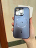 魔巖【自帶鏡頭膜】適用蘋果16手機殼磁吸蘋果15新款iphone14promax全包13pro高級防摔冰感散熱保護套 【暗紫色】磁吸充電·冰砂散熱·贈鋼化膜 iphone15promax 曬單實拍圖