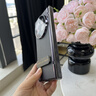 鴻錦富【殼膜一體丨中軸全包】vivo x fold5手機殼新款折疊屏保護套防摔支架超薄磁吸真皮商務外殼高級感 納帕皮【鈦度色】殼膜一體丨全包防摔丨旋轉支架 vivo x fold5 曬單實拍圖