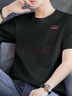 耐克（NIKE） 短袖男士 26春夏學(xué)生新款運動(dòng)衣服全棉中高考滿(mǎn)分答題卡全對T恤 主推/黑色全棉親膚/曬圖退5 XL (180/96A) 曬單實(shí)拍圖