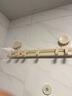 四季沐歌（MICOE）掛鉤免打孔排鉤浴室衛(wèi)生間置物架廚房吸盤門后門背衣服掛鉤 曬單實拍圖