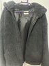 DZZIT【明星同款】地素毛呢外套冬季顆粒絨柔軟上衣女 深灰色 S 曬單實(shí)拍圖
