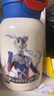 杯具熊（BEDDYBEAR）開口雙飲蓋兒童保溫杯帶吸管水杯316鋼大容量保溫壺600ML賽羅出擊 曬單實(shí)拍圖