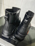 SooGree雨鞋男短筒雨靴輕便時(shí)尚防滑耐磨防水工作鞋釣魚(yú)男士水鞋 曬單實(shí)拍圖