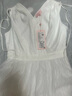 PORTS寶姿春夏新品女裝V-領(lǐng)無袖中長連衣裙SM8D059MLN001 奶白色 S (4) 曬單實(shí)拍圖