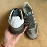 AJMG正版美式灰色高顏值板鞋男女款2026新款春夏季復古阿甘平底德訓鞋 灰色草莓熊（專(zhuān)柜品質(zhì)） 41 曬單實(shí)拍圖