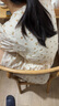 betu百圖女裝連衣裙法式甜美裙子繡花收腰連衣裙女夏2204T98 杏色 M 曬單實(shí)拍圖