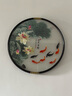 跡彩手工蘇州刺繡 客廳餐廳飯廳入戶(hù)玄關(guān)走廊過(guò)道臥室背景墻裝飾掛畫(huà) 連年有余 九魚(yú)圖 背板尺寸：60×60cm 曬單實(shí)拍圖