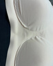 ubras【2件裝】無尺碼免拆V領(lǐng)內(nèi)衣女背心美背粉底液色文胸罩無痕隱形 奶鹽藍(lán)+燕麥奶 曬單實(shí)拍圖