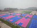 歐百娜懸浮地板籃球場地墊室外學(xué)校操場幼兒園拼裝地墊塑膠地板塑料地墊 【籃球羽毛球通用款】防風(fēng)沙雙層 曬單實(shí)拍圖