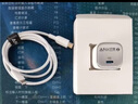 ANKER安克30W氮化鎵充電器套裝 適用蘋果iphone8-14含type-c to lightning快充數據線0.9米白 曬單實拍圖