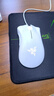 雷蛇（Razer）煉獄蝰蛇標準版有線鼠標 人體工學  電競游戲 右手通用型 吃雞/LOL/CS GO游戲鼠標 白色 曬單實拍圖