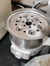 美的（Midea）【政府補貼】煮蛋器蒸蛋器雙層家用自動(dòng)斷電神器防干燒不銹鋼便攜式家用煮蛋器MZ-ZDE16T72 曬單實(shí)拍圖