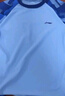李寧（LI-NING）兒童分體游泳衣男童男孩青少年溫泉速干泳衣泳褲中大童兩件套泳裝 海軍藍(lán)【單套】 160 【高140-150CM重30-40kg】 曬單實(shí)拍圖