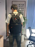 JEEP男士雙肩包大容量背包出差旅游17寸電腦包牛津布防潑水大學生書包 黑色 曬單實拍圖
