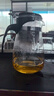 天喜（TIANXI）茶壺玻璃泡茶壺耐熱茶具飄逸杯家用泡茶器茶水分離杯1000ml 曬單實(shí)拍圖