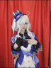 原神cos服芙卡洛斯楓丹水神芙寧娜cosplay服裝二次元女裝全套c服 S 水神套裝 曬單實拍圖
