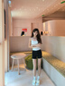 卓詩尼軟底涼拖鞋女2025夏季新款蝴蝶結(jié)水鉆珍珠踩屎感拖鞋平底沙灘涼鞋 米白色 37 曬單實拍圖