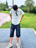 增致牛仔（ZENGZHI）冰絲透氣牛仔褲男夏季薄款2025休閑百搭直筒七分褲男士中褲 曬單實(shí)拍圖