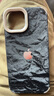 梵皓伊秋冬新款絨布雪山紋適用iPhone16Promax手機殼蘋果15Pro防摔保護套14pm小眾高級情侶款13軟防指紋 絨布雪山絨【經(jīng)典黑-loog】電鍍大孔-軟糯硅膠 IPhone15 曬單實拍圖