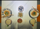 幾物森林 日式8英寸拉面碗斗笠碗家用大碗餐具泡面碗湯碗泡面碗 4只裝 曬單實(shí)拍圖