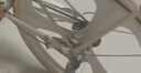 飛鴿（FLYING PIGEON）自行車(chē)成人通勤車(chē)自行車(chē)學(xué)生單車(chē)成人自行車(chē)通勤自行車(chē)女士自行車(chē) 豪華奶油米|6速|(zhì)一體輪+禮包 24寸適合150-170cm 曬單實(shí)拍圖