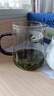 高茗 公道杯耐熱玻璃透明一體月牙過濾茶水分離杯泡茶公杯分茶器茶具 月落公杯450ml 曬單實(shí)拍圖