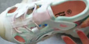 江博士夏季男女童舒適潮流寶寶學(xué)步鞋透氣幼兒童鞋 休閑兒童涼鞋 米/綠 25 碼 腳長(zhǎng)約15.2-15.7 曬單實(shí)拍圖