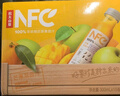 農夫山泉 100%純果汁NFC果汁300ml*12瓶繽紛禮盒裝(6瓶橙汁+6瓶芒果汁) 曬單實(shí)拍圖