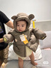 巴拉巴拉嬰兒羽絨服男童冬季女童短款外套造型2024可愛洋氣萌208424107234 曬單實拍圖