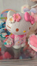 3D-JP三麗鷗Hello Kitty手辦立體拼圖積木玩具家居裝飾生日禮物去賞櫻 曬單實拍圖