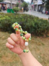 UOSU貓爪手鏈招財(cái)貓可愛(ài)串珠手鏈小眾設(shè)計(jì)ins學(xué)生菩提子手串閨蜜禮物 小梨渦貓爪手持【11-12mm盒裝】 曬單實(shí)拍圖