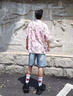 安哲衛(wèi)（AZEVIL）厚底老爹鞋男2025夏季款網(wǎng)紅宇宙飛船太空鞋透氣運動休閑增高鞋女 黑武士 /四季款 43 曬單實拍圖