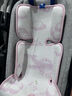 babycare天絲苧麻車席透氣寶寶專用手推車坐墊通用席子云朵樂章38×70CM 曬單實拍圖